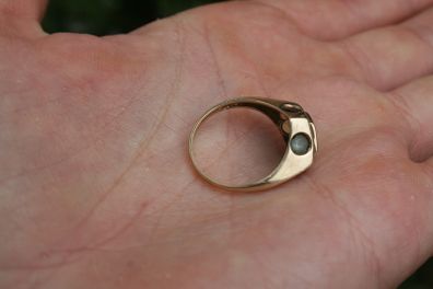 Vintage 375 Gold Ring  9 Carat Yellow Gold Ring 2,8g