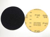 100PC 115mm Velcro Silicone Carbide Disc Pads 40 GRIT FREE BACKER