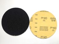 main image for ad 100PC 115mm Velcro Silicone Carbide Disc Pads 40 GRIT FREE BACKER