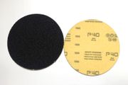 100PC 125mm Velcro Silicone Carbide Disc Pads 60 GRIT + FREE BACKER