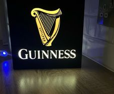 Guinness light box (See my other ads)