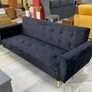 Velvet Sofa Bed Elegance & Comfort in One Image 3