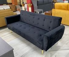 Velvet Sofa Bed . Stylish, Comfy & Practical