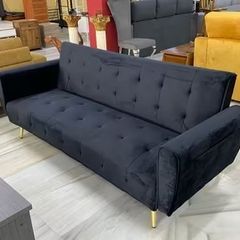 Velvet Sofa Bed . Stylish, Comfy & Practical