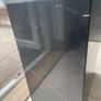 Glass table top and marble base Image 4