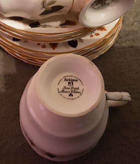Golfing / smoking and Arklow Pottery Part Tea Set