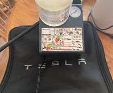 Tesla puncture repair kit