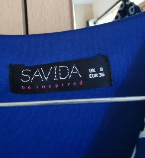 Savida Print Dress UK 8