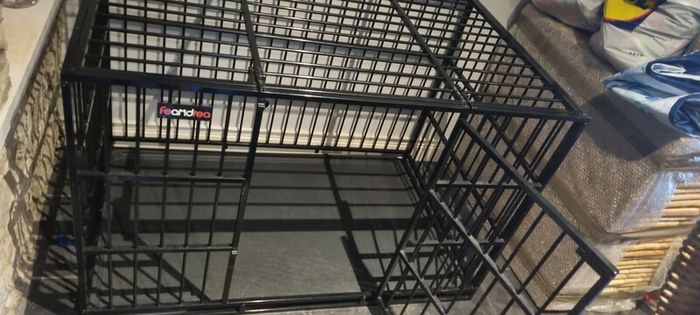 Dog cage with cover (new)