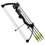 Youth Compound Bow with Accessories and Aluminium Arrows Image 6