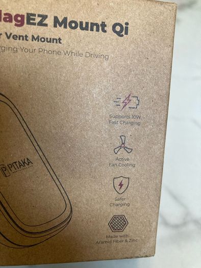Pitaka MagEZ Mount Qi / Magnetic Wireless Phone Charger