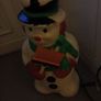 Christmas items santa and snowman Image 4