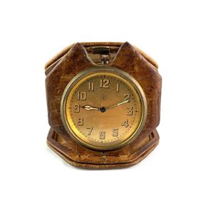 Rare Art deco Junghans travel clock
