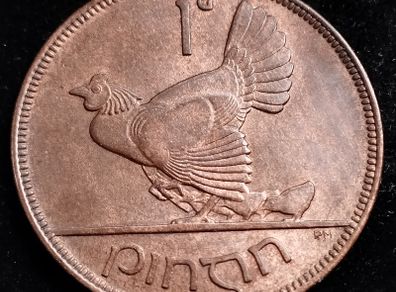 Ireland - 1928 - Penny - Hen - UNC - KM.3 - [2772]