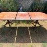 Extendable Mahogany Dining Table and 6 Chairs Image 3