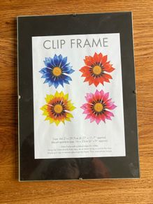 Clip frame