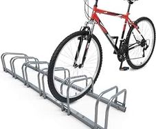 6 Bike Stand Floor or Wall mounted bike rack for garage Bicycle Parking rack Cycle Storage Locking Stand