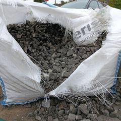 Geocell foam glass gravel