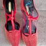 Red Heels Size 4 Image 2
