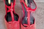 Red Heels Size 4