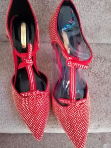 Red Heels Size 4