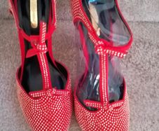 Red Heels Size 4