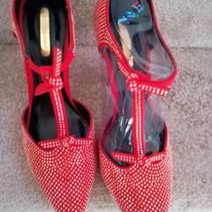 Red Heels Size 4