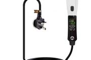 3KW 13A GBt (not type 2)  EV Portable Charger 5M Cable EVSE UK Plug Wall Box Adapter for Electric Vehicle with Display Screen