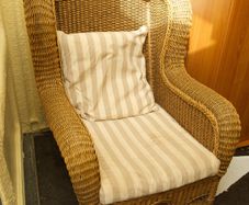 Two Wicker Armchairs