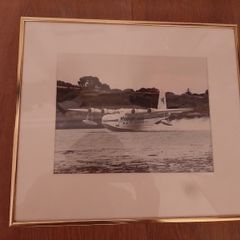 Ryanair Aeroplane Framed Photograph