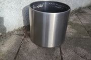 Stainless steel plant pot