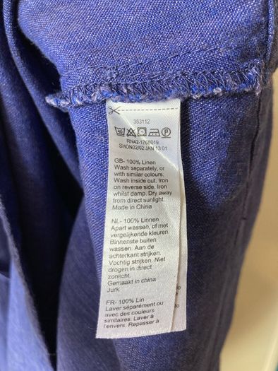 Monsoon linen dress uk12