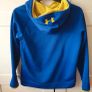Under Armour cold gear blue hoodie Kids Med Image 2