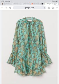 dress H&M conscious range uk 4 occasion dress