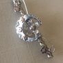 antique victorian sterling silver sweetheart brooch Image 2