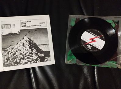 Throbbing Gristle 7" Subhuman / Something... Inc camo sleeve