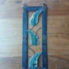 Metal Fern Wall Art - In Suspense New Zealand Botanical Panel