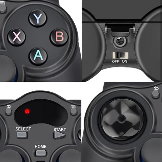 Game controller 2.4ghz Wireless Gamepad Joystick