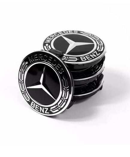 Mercedes Center caps 75mm
