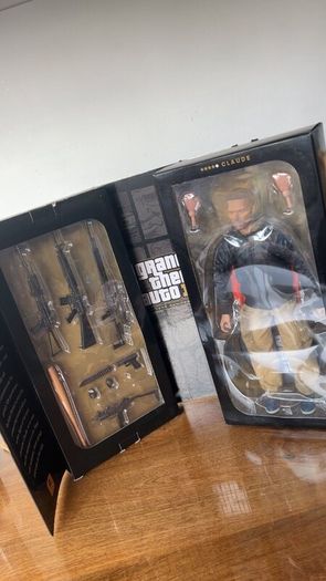 GTA III - 10th anniversary Claude action figure
