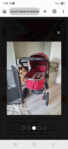 Mothercare Orb pram and buggy