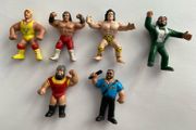 Mini wwf action figures lot