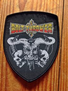 Bolt Thrower rare woven patch