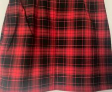 Size uk10 tartan skirt