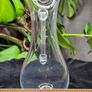 Jerpoint Glass Handcrafted Studio Art Glass Pitcher Purple Base Image 8
