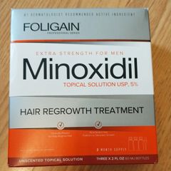 Minoxidil 5% Hair Regrowth Treatment For Men 3 Month Supply