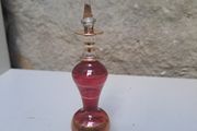 Vintage Cranberry Glass Perfume Bottle