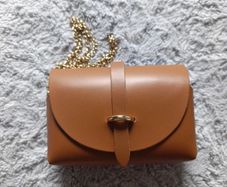 Light brown leather bag
