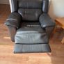2 Electric Recliner Armchairs Dark Brown  Excellent Condition Image 4