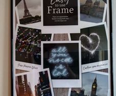 Wall frame plsstic 50x70